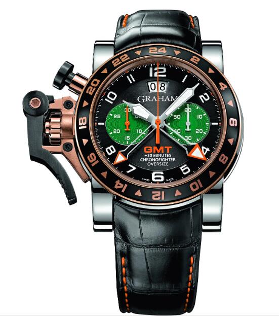Graham Chronofighter GMT 2OVGG.B43A.K10F Replica Watch